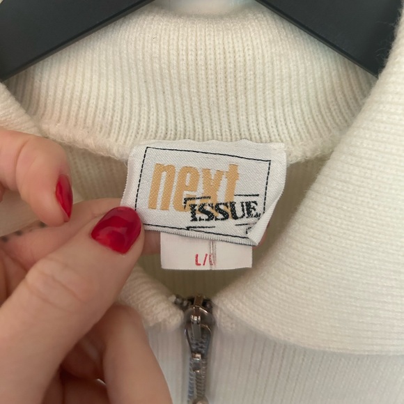 Vintage 90’s Next Issue zip cardigan sweater - Picture 6 of 6